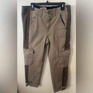 Democracy Women’s Two-Tone Cargo Pants Size 14